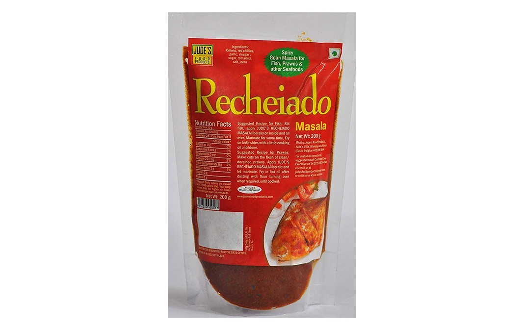 Jude's Recheiado Masala    Pack  200 grams